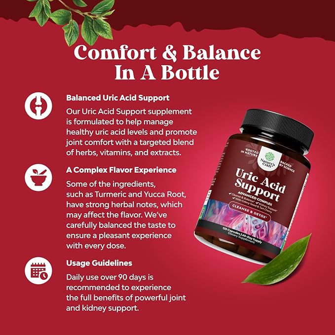 Green Coffee Bean Extract for Uric Acid Cleanse & Detox - Green Coffee Beans with Turmeric, Tart Cherry & Celery Seed for Adults - Daily Uric Acid Flush for Joints Support & Kidney Cleanser – 120 Ct