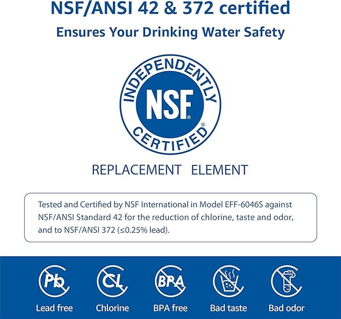 Waterspecialist LT1000PC ADQ747935 Replacement for LG® LT1000P®, LT1000PCS, LFXC24796S, LMXS28626S, LFXS26973S, ADQ74793501, ADQ74793502, 46-9980, 9980 Refrigerator Water Filter, Pack of 3