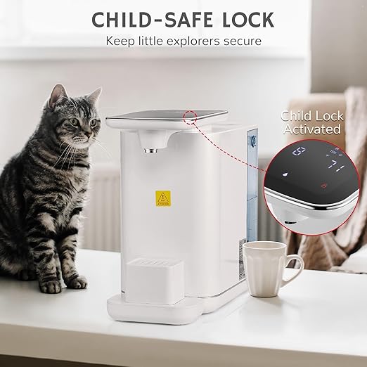 Airthereal Reverse Osmosis Countertop Water Filter System, 5 Stage Purification, 3:1 Pure to Drain, Portable 6L Water Purifier, Pristine Pro6H (No Installation Required)