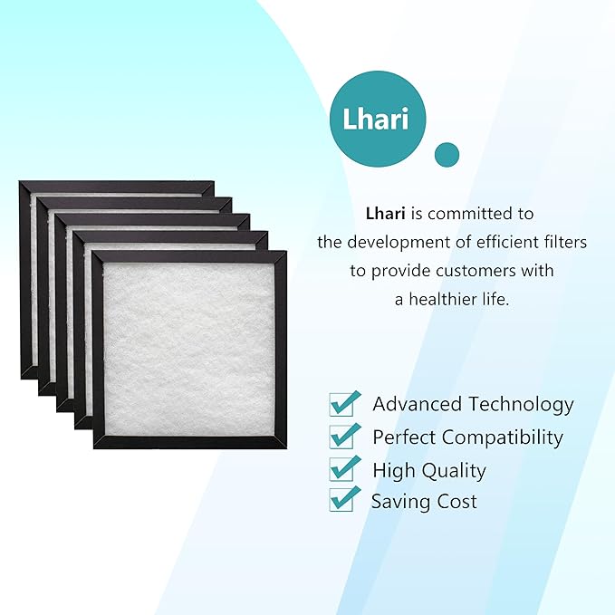 5-Pack Odor Grabber Replacement Filter E, Compatible with Holmes E HAP116Z, HAP115Z, HAP116Z-U Air Purifier, Part No. AOR115, AOR118, AOR118B, HAPF115, HAPF115PDQ-U8, HAPF115PDQ-U