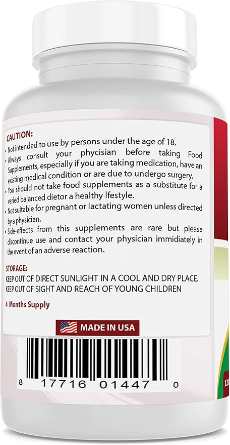Best Naturals 5-HTP 200 mg 120 Vegetarian Capsules