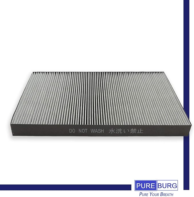 PUREBURG Replacement Filter Compatible with Sharp FP-F50UW KC-830U FP-P30U Air Purifiers FZ-F50HFU FZ-P30SFU,1-Pack HEPA Activated Carbon 2-in-1