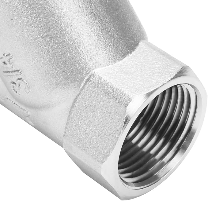 3/4 Inch Wye Strainer 100 Mesh Screen Filter Valve - 800 WOG SUS316 CF8M
