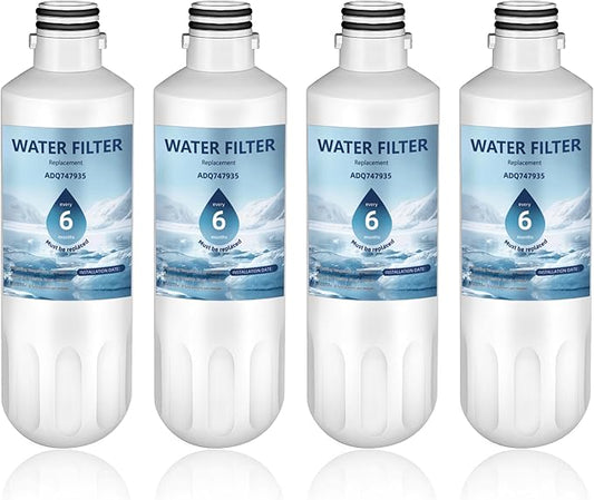 LT1000P ADQ747935 Water Filter LT1000P Replacement for LG LT1000P®/PC/PCS ThinQ® Water Filter,AGF80300704,LMXS28626S,LFXS26973S,LRFLC2706S,LRFS28XBS,LFXC22526S