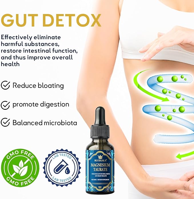 BLUEGALA Zeolite Detox for Kids and Adults, Effective Heavy Metal Detox, Zeolite Drops with Organic Chlorella, Supports Digestive and Immune Health, 60 ml