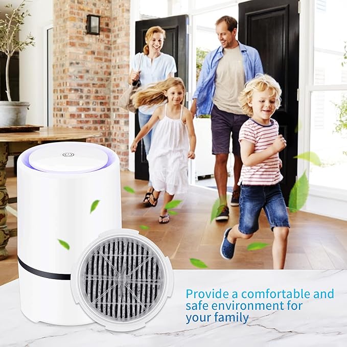 KEEPOW HEPA Filter Replacement Compatible with Frida Baby Air Purifier 3 in 1, RIGOGLIOSO Air Purifier GL2103, JINPUS GL-2103, LTLKY 900S