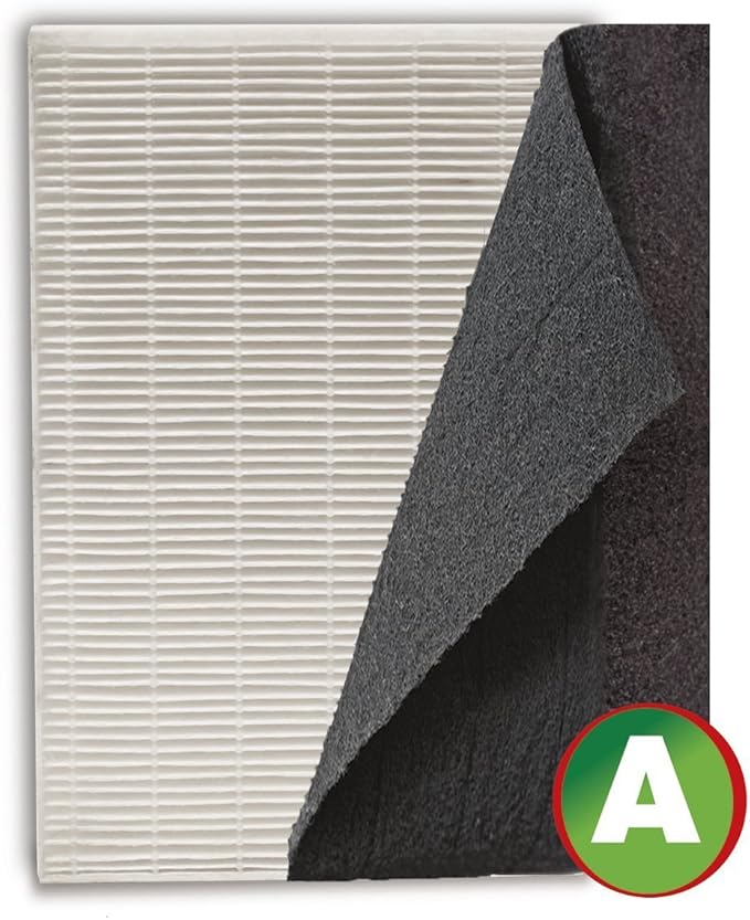 2Pack HRF-AP1 Filter A - Universal Carbon Pre Filters Compatible with Honeywell HPA100, HPA200, HPA300