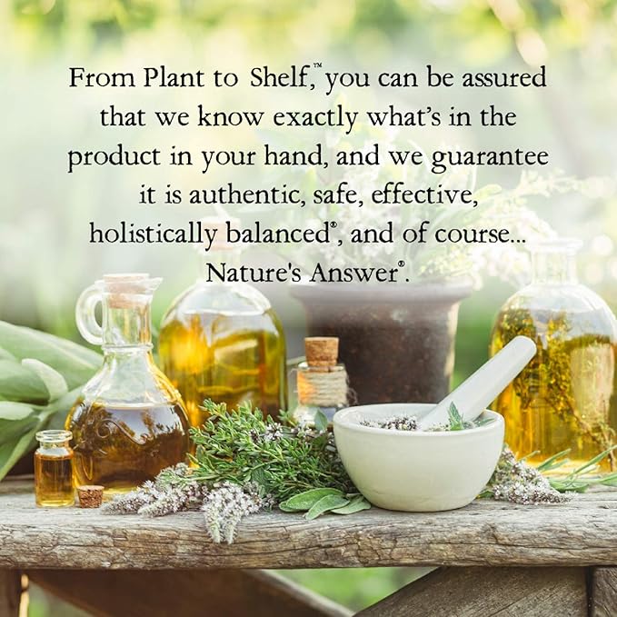 Nature's Answer Alcohol-Free Eleuthero Root, 2-Fluid Ounces | Vegan | No Preservatives Gluten Free Eleuthero Extract