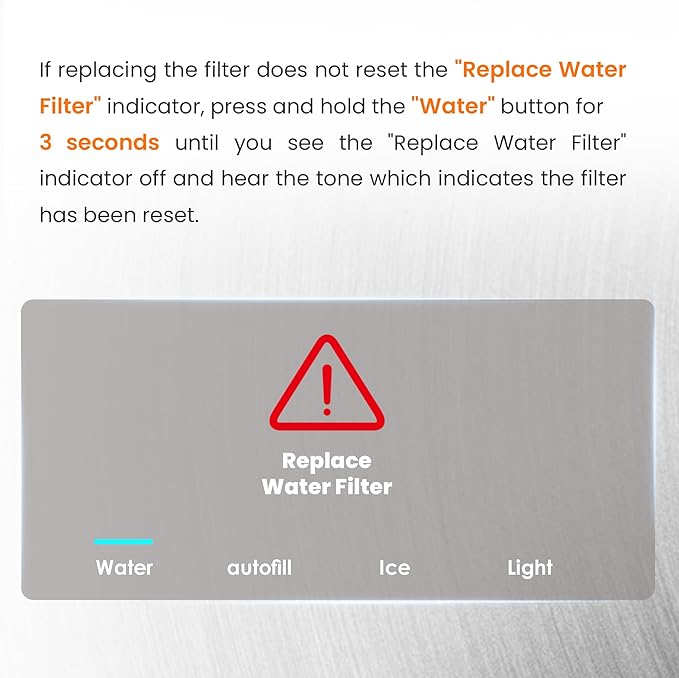 Maxblue Replacement for GE® RPWFE®, RPWF (with CHIP) Refrigerator Water Filter, Compatible with WSG-4, WF277, GFE28GMKES, PFE28KBLTS, GFD28GSLSS, PWE23KSKSS, GYE22HMKES, DFE28JSKSS