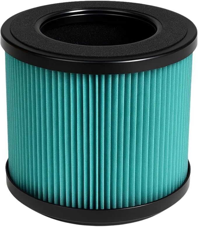 Nispira P40 Premium True HEPA Filter Replacement Compatible with KOIOS P40 Air Purifier | Removes Smoke, VOCs, Odor | 2 Pack