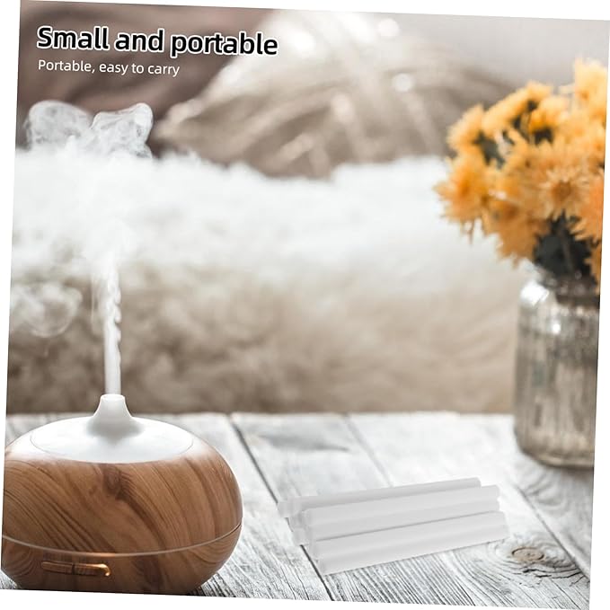 20pcs Humidifier Refill Sticks Cotton Wick Replacement Aroma Diffuser Replacement Wicks Absorbent Cotton Swab Filter