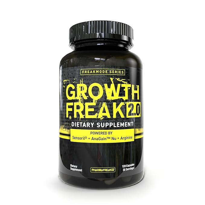 GROWTH FREAK 2.0 - natural supplement for men by PharmaFreak