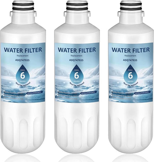 LT1000P ADQ747935 Water Filter LT1000P Replacement for LG LT1000P®/PC/PCS ThinQ® Water Filter,AGF80300704,LMXS28626S,LFXS26973S,LRFLC2706S,LRFS28XBS,LFXC22526S
