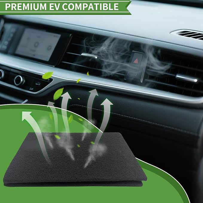 Cut to Fit Activated Carbon Air Filter 16" x 48" –Replacement Charcoal air Filters - Carbon Filter Sheet for Air Purifier, Window AC Air Vent and More-1PC