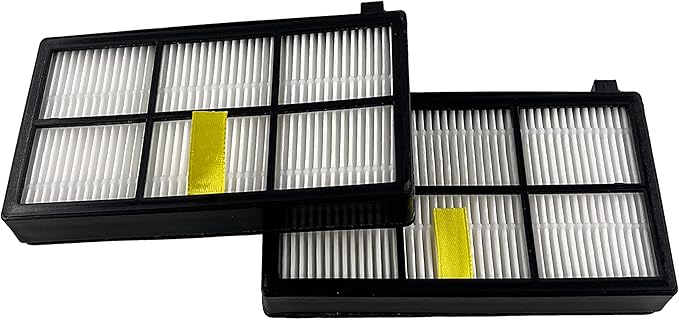 Dttery High Efficiency HEPA Filter Kit Replacement for iRobot Roomba 800, 900 Series Robot Vacuums Part Accessories 4636433, 4 Pack
