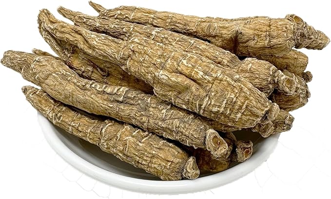 Wisconsin American Ginseng, 8OZ American Wisconsin Ginsengss Slices Root 西洋参/花旗参 Energy for Men & Women Ginseng in Soup, Tea Smoothies 4 Ounce Box of 2 Large Long-Branch