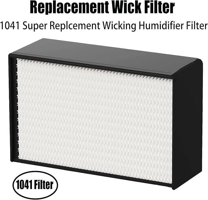 1041 Super Wick Humidifier Filter Replcement for AirCare/Essick-Air 400, 500, 600, 696, 4000, 6000,427300, 447400, 4D7, 4DTS, ED11 Series Humidifiers Wicking Filters (1 Pack)