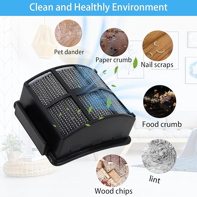 2998 Replacement Filter for Bissell 2998 MultiClean Lift-Off Pet Vacuum, Compatible with Bissell 2998 31259 31269 2999 2849 3000 3057 28492 3399 2852 3125W 28524 2920 3059 Vacuum