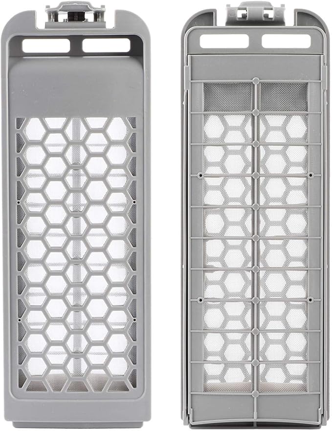 GLOGLOW Plastic Trap for Washing Machine, Household Washing Machine Filter Washing Machine Laundry Filter Box Replacement for DC62‑00018A DC97‑16513A