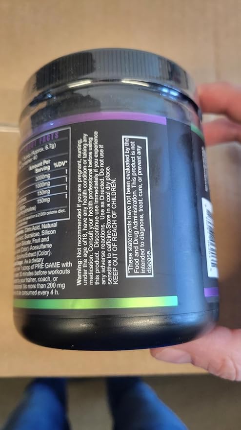 BLACKLABEL Supplements PRE-Game Pre Workout Powder, Lime Rickey (40 Servings) – NSF Certified for Sport – Customizable 150mg Caffeine for Energy and Focus – Low-Stimulant Pre Workout for Men and Women