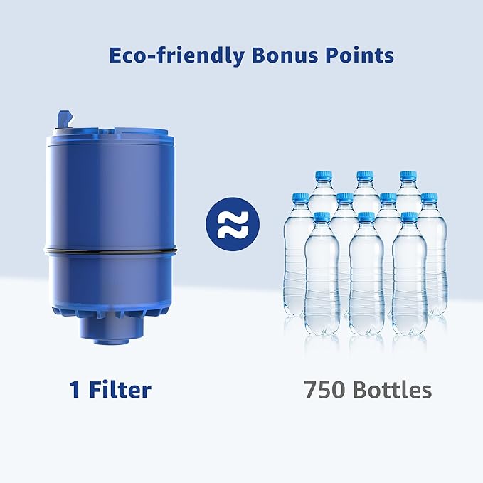 Overbest NSF Certified Water Filter, Replacement for Pur® Faucet Water Filter, All PUR®, PUR®PLUS Faucet Filtration Systems(Pack of 3)