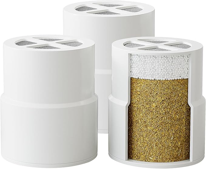 Replacement Cartridge Shower Filter for jolie shower head filter (3 pcs)