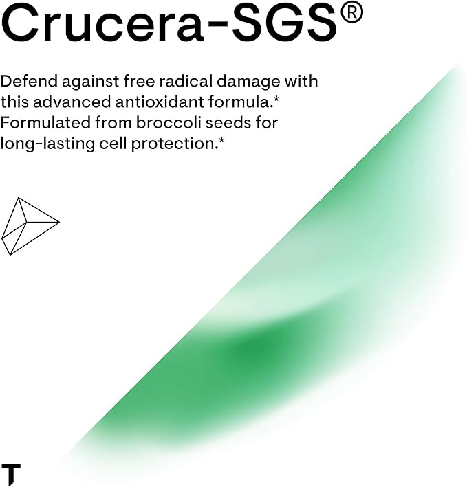 THORNE - Broccoli Seed Extract (Formerly Crucera-SGS) for Antioxidant Support* - Sulforaphane Glucosinolate (SGS) - 60 Capsules
