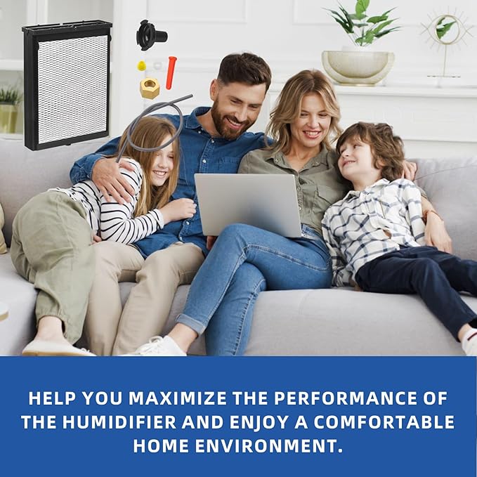 H635EZ1A Humidifier Filter/Water Panel Assembly Replacement Kit, Compatibily with H635EZ1A for Models 600, 600A, 600M