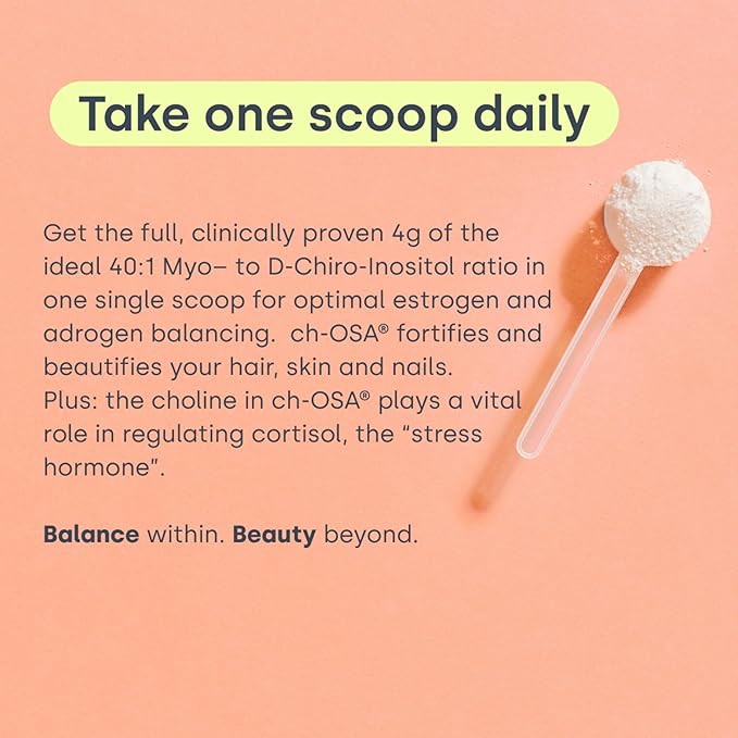 Biosil HerHarmony Beauty Blend - 5.9 oz - Beauty, Hormone & Menstrual Cycle Support - with Patented ch-OSA & 40:1 Myo-Inositol to D-Chiro-Inositol 4g Dose - 30-Day Supply