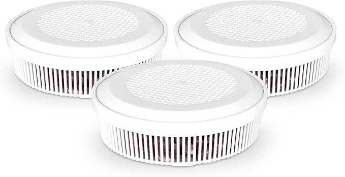 Alkaline Mineral Stone Case Replacement for Water Filter Systems WELL-MATCHED with MS-1, TWS-01 and AQ-107 Filters (Set of 3)