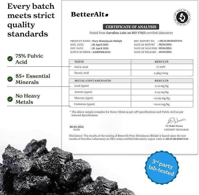 Shilajit All in One Capsule with Sea Moss, Ashwagandha, Safed Musli| All Benefits in one Capsule| Boost Stamina & Energy| 60 Servings, 120 Capsules