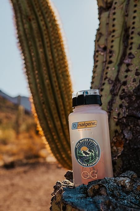 Epic Water Filters Nalgene Ultimate Outdoor Travel OG Water Bottle with Filter - BPA Free