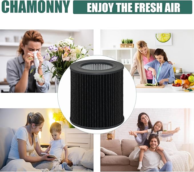 Air Mini PECO-HEPA Tri-Power Filter Replacement, Compatible with Molekule PECO-HEPA Tri-Power Air Mini and Air Mini+ Air Purifier, 1 Pack