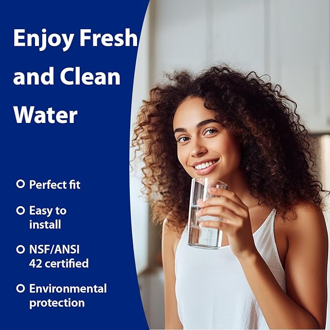 FPPWFU01 Water Filter Replacement for EPPWFU01 PureAdvantage PWF-1 PurePour PWF-1 FPPWFU01 (2 Pack) - Packaging May Vary