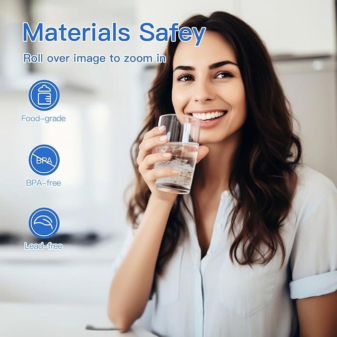 Water Filter Replacement for Frigidaire FPPWFU01 Water Filter Compatible with EPPWF01 PureAdvantage PWF-1 FPPWFU01 (1 Pack)