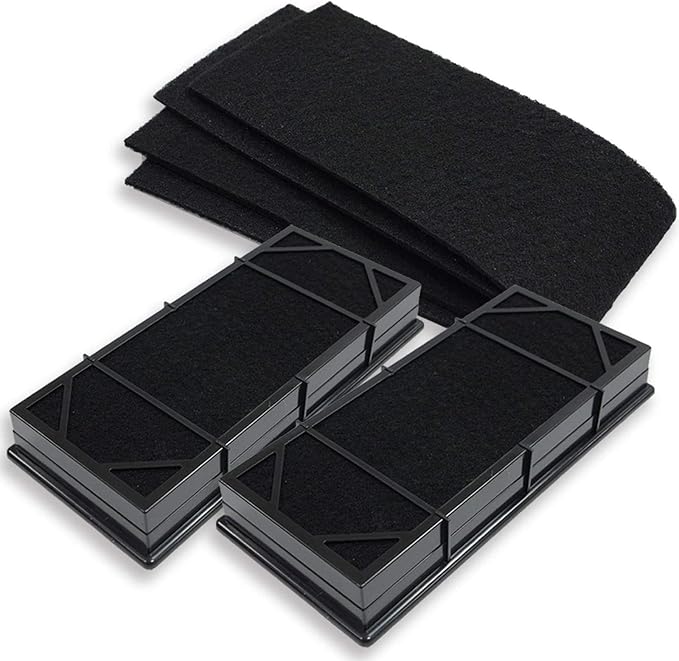 PUREBURG 2-Pack Replacement HEPA Filter Set -2+2 Compatible with Honeywell HRF-C2/C1 Type C HRF-B1/B2 Fits HHT-011/080/081/085/090/140/145 Holmes HAP240/243/2404/2400/412/422/424/242