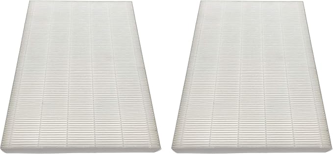 Nispira HEPA Filter Replacement Compatible with Sharp Filter FZ-A60HFU Plasmacluster Air Purifier FP-A60U. 2 Filters