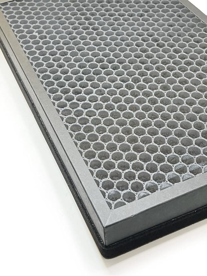 Nispira H05 3-In-1 True HEPA Filter Replacement Compatible with HIMOX Air Purifier H05, 2 Pack