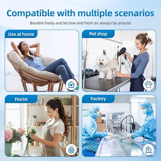 Replacement Filter Compatible with EnviroKlenz Air Purifier, MERV13 Activated Carbon(14×14×1) 1 Pack