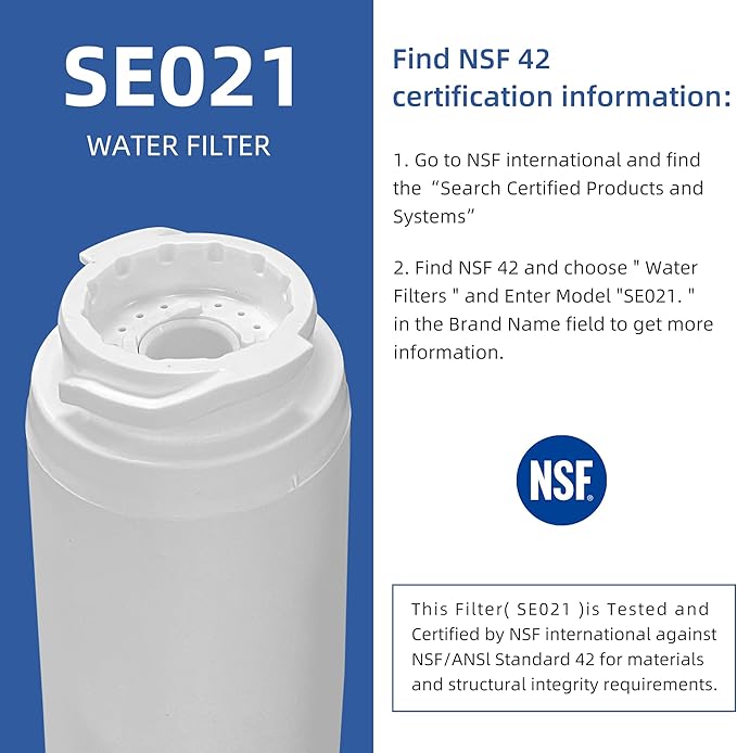 11034152 Water Filter Replacement Fit Bosch Thermador Ultra-Clarity 644845 REPLFLTR10 BORPLFTR10 9000-077104 9000194412 B26FT70SNS B22CS80SNS, Thermador 11028820 00740560, 3 Packs SETFEEL