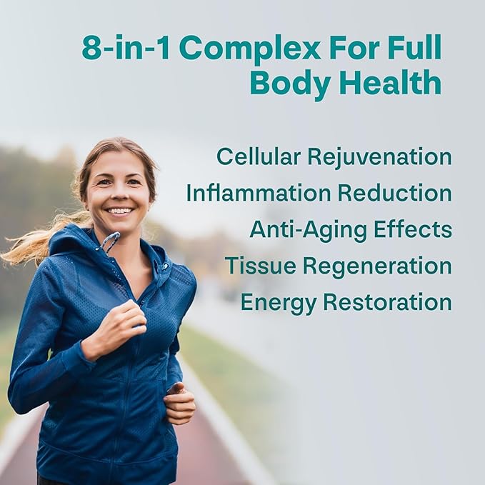 Senolytic 8 Pack of 2 | 240 Capsules | Powerful Senolytics Supplement | 8 Ingredient Formula | Fisetin, Quercetin, NAC N-Acetyl-Cysteine, Gama Tocotrienols for Optimal Health