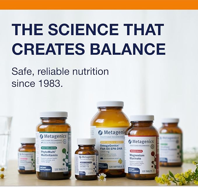 Metagenics Quercetin 500mg Capsule Supplement Helps Promote a Healthy Immune Response and Cardiovascular Function - 60 Capsules