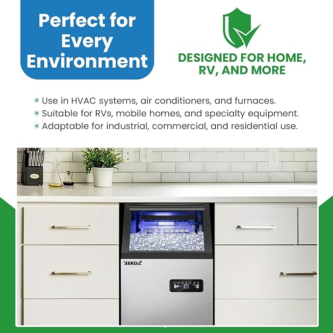 Filter Everything Mobile Home Furnace Door Filter - Reusable Furnace Filter Compatible with Coleman (Model # 7660-3401, 7660-340 and Nordyne (Model # 669073 & 669073R)- Effective Air Filtration System