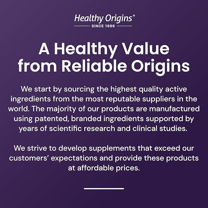 Healthy Origins - 5-HTP 100mg, 120 Veggie Capsules, (5-Hydroxytryptophan), Non-GMO, Gluten-Free, Vegan