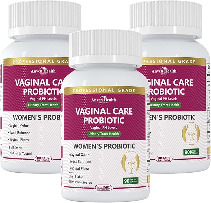 Vaginal Probiotics for Women - 60 Billion Womens Probiotic for Vaginal Flora, Odor, Yeast, Gut & Digestive Health with Saffron, Lecithin, Cranberry & Olive Leaf Extracts | 270 Veggie Caps