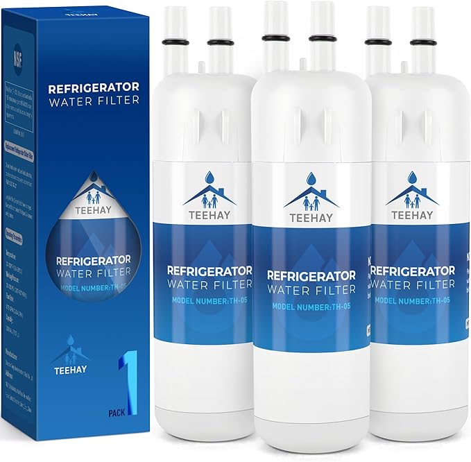 W10295370A Water Filter Replacement, Compatible With EDR1RXD1, Filter 1, WHR1RXD1, W10295370, KAD1RXD1, P8RFWB2L, P8WB2L, P4RFWB, P5WB2L (White, 3 Pack)