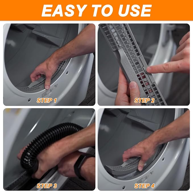 【2025 UPGRADED】DC61-02595A Dryer Lint Filter Trap Replacement for Samsung Dryer DV42H5200EW DV42H5000EW DV45K6500EV Replaces 2069505 AP4578777 PS4206799 EAP4206799 by Cenipar