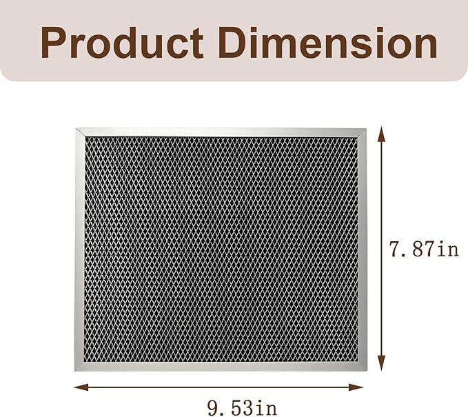 2 Pack MERV-1 Filter Replacement for ALORAIR Galaxy 60, 60P, 85P Dehumidifiers, Compatible with Guardian 60, 60P, 85P Dehumidifiers, Used for Crawlspace, Commercial, Basements Dehumidifier