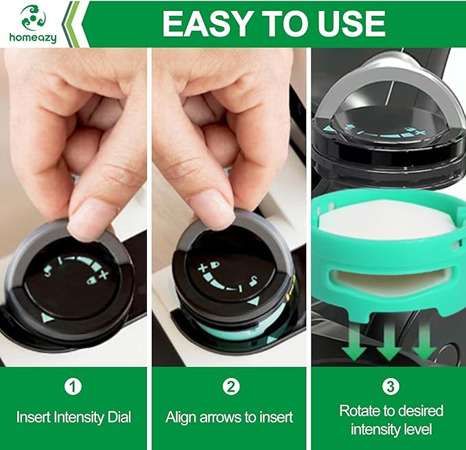 6 Pack Odor Neutralizer Cartridge Replacement for Shark ZU102 LA702 UZ565H AZ3002 AZ4002 AZ3000 HZ3000 HZ3002 IZ862H IZ562H Upright Vacuum and HP152 HP301 HP302 Air Purifier, Part# 1541FC3000, Cologne