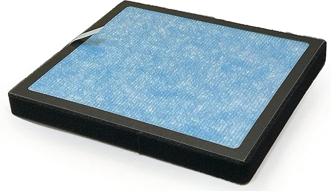 Nispira 3-in-1 HEPA with Carbon Original Blue Filter Replacement For YIOU R1 Air Purifier, 4 Packs